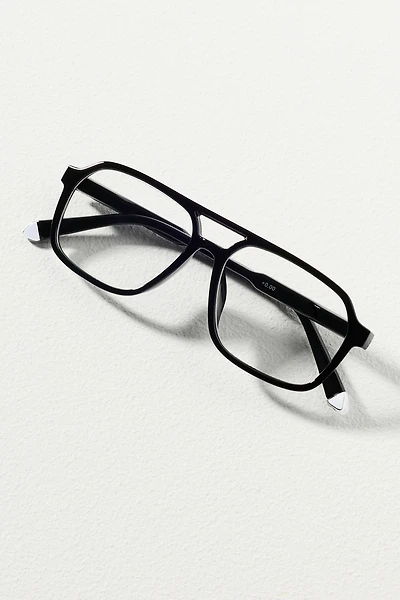 Elite Eyewear Flat-Top Aviator Blue Light Readers