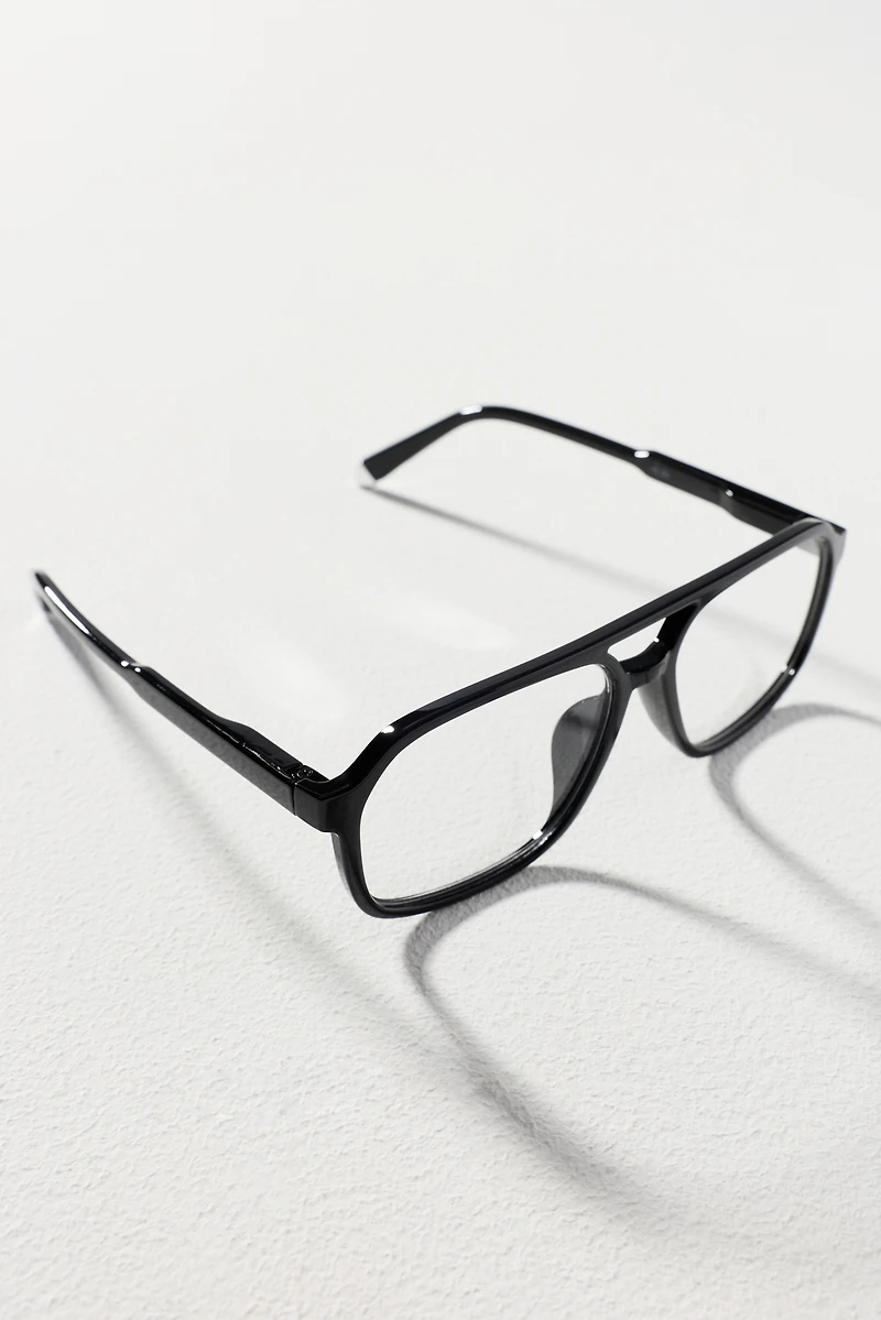 Elite Eyewear Flat-Top Aviator Blue Light Readers