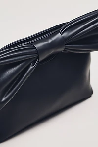 Cutout Handle Bow Clutch