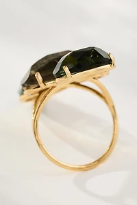Triple Stone Cocktail Ring