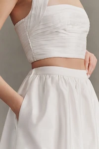 BHLDN Taffeta Halter Skirt Set