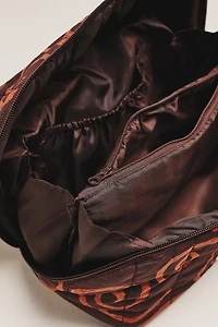 Damson Madder Large Check Eyelet Wash Bag