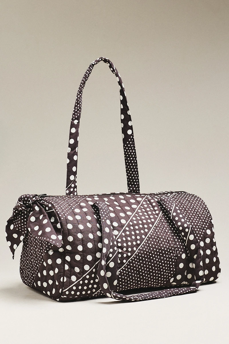 Damson Madder Quilted Weekender Duffle Bag