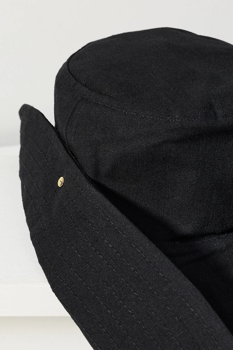 Sensi Studio Linen Beach Cowboy Hat