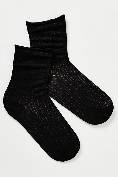 Casa Clara Laurel Pointelle Socks