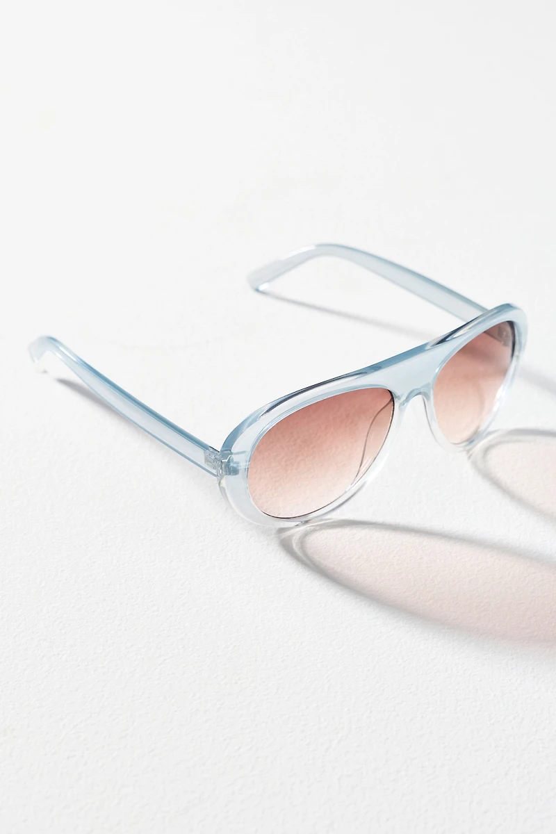 Eyeking Ombre Goggle Aviator Sunglasses