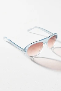 Eyeking Ombre Goggle Aviator Sunglasses