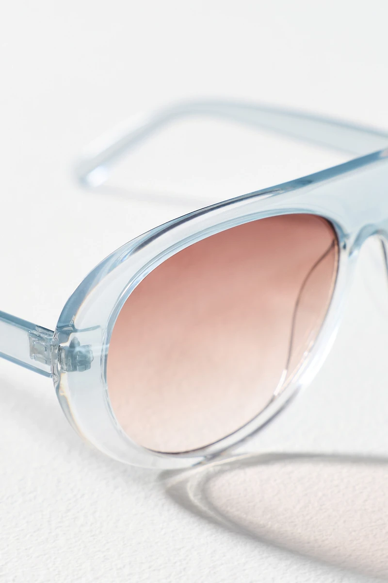 Eyeking Ombre Goggle Aviator Sunglasses