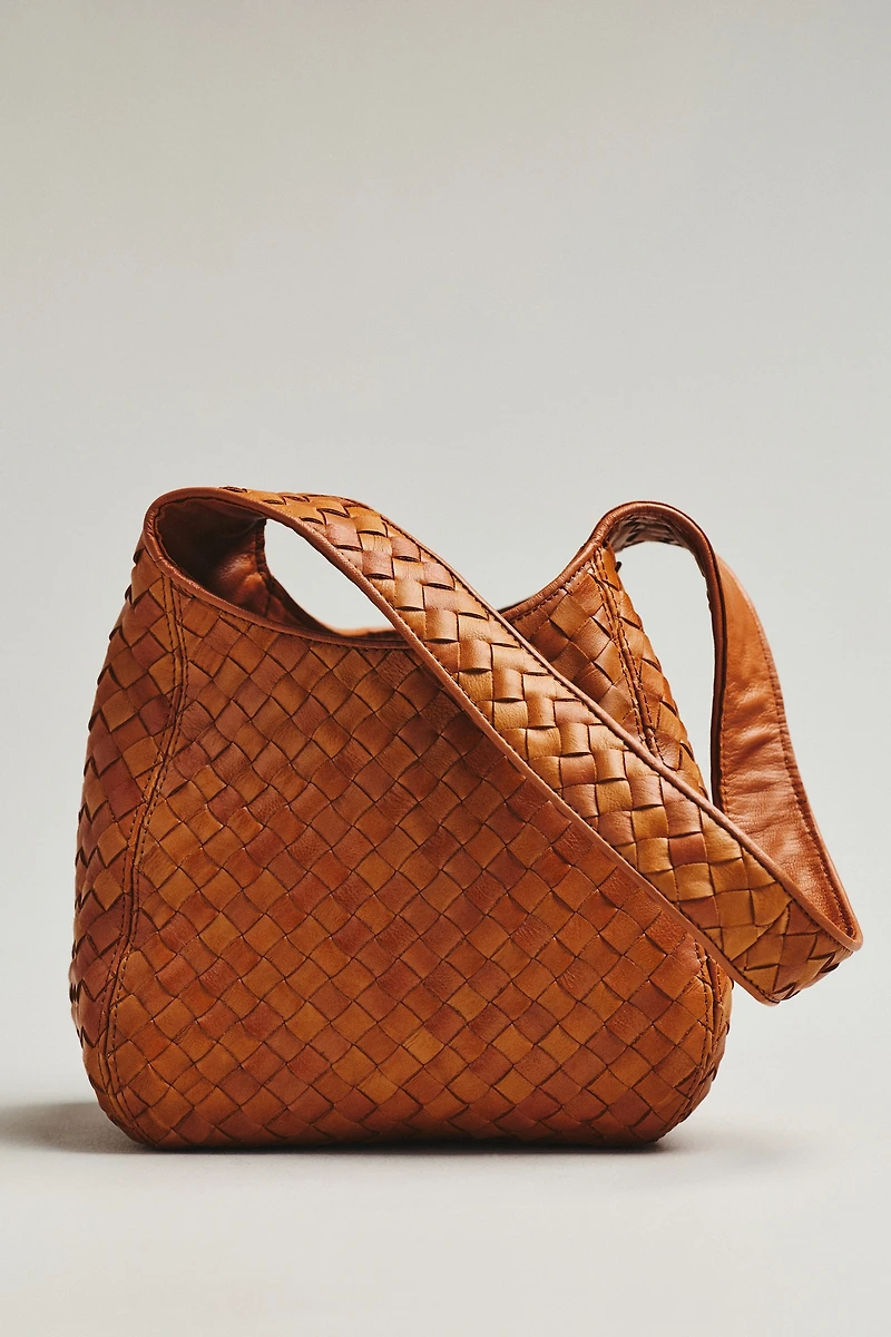 Clare V. Petit Bando Woven Hobo Bag
