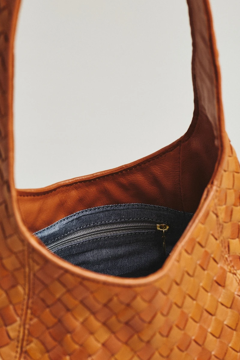 Clare V. Petit Bando Woven Hobo Bag