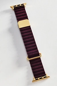 Posh Tech Dakota Magnetic Leather Apple Watch Band
