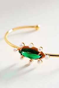 Gemstone Cuff Bracelet