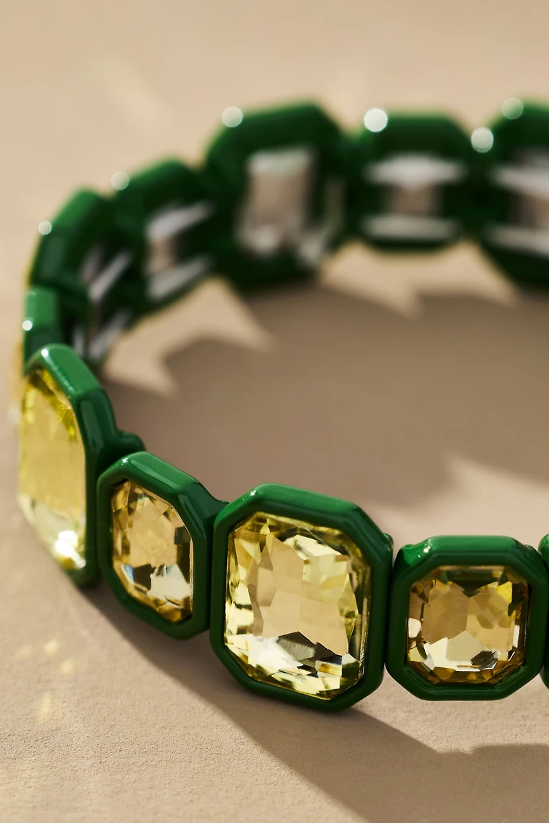 Crystal Colorful Stretch Bracelet