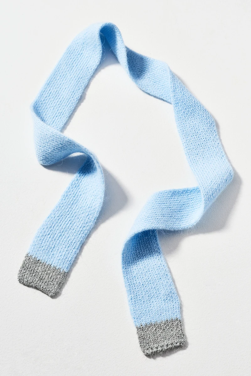 Cozy Knit Hair Scarf