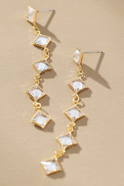 Diamond Drop Earrings