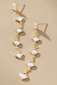Diamond Drop Earrings