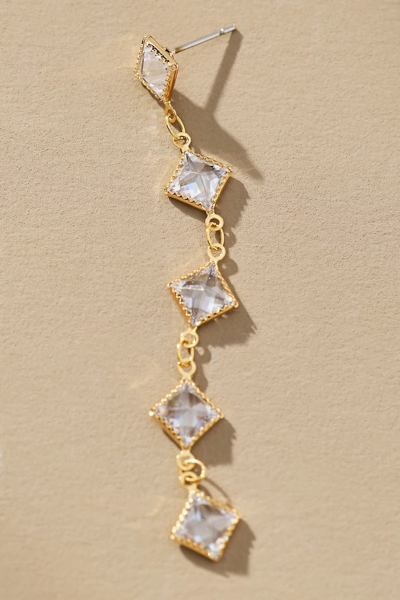 Diamond Drop Earrings