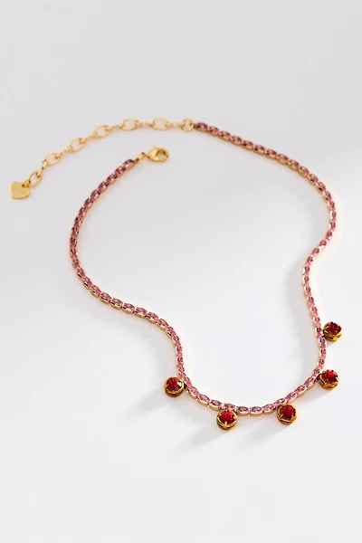 Delicate Cinq Stone Necklace