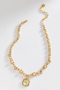 Colorful Glam Pendant Necklace