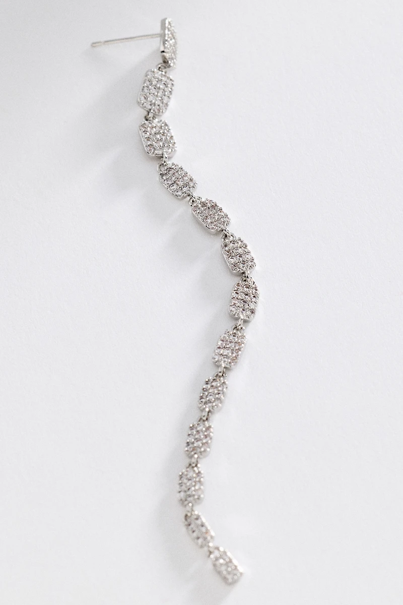 Crystal Cascade Earrings