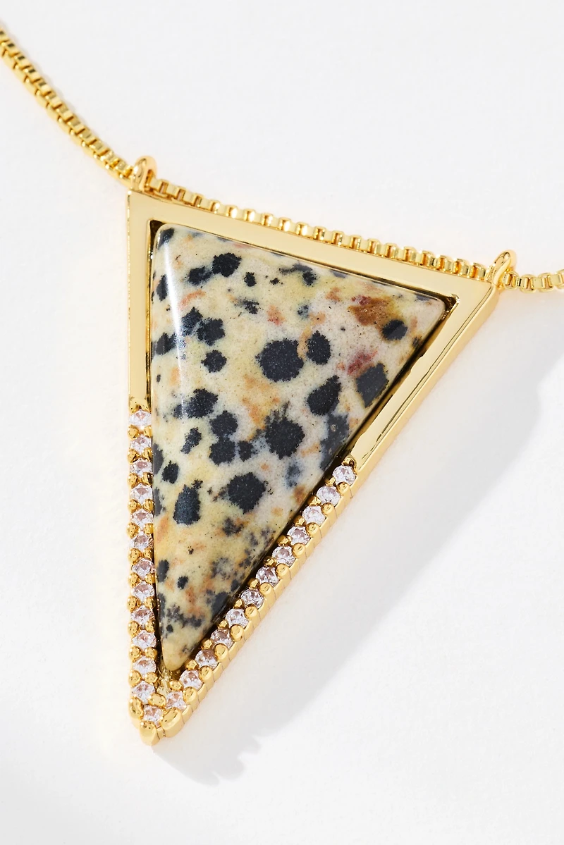 Talis Chains Triangle Pendant Necklace