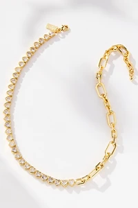 Talis Chains Miami Hearts Tennis Necklace