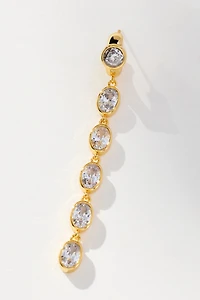 Talis Chains Crystal Five Drop Earrings