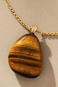 Talis Chains Stone Pendant Necklace