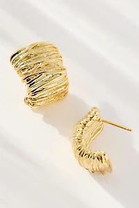 Talis Chains Textured Nugget Earrings