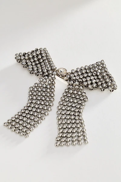 Studded Bow Brooch