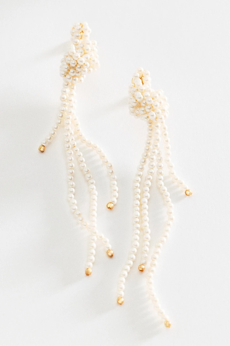 Drippy Pearl Drop Earrings