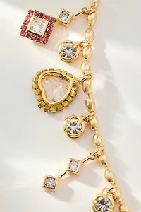 Drippy Mixed Gem Necklace