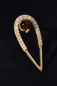 Eden Presley Large Peacock Stud Earrings