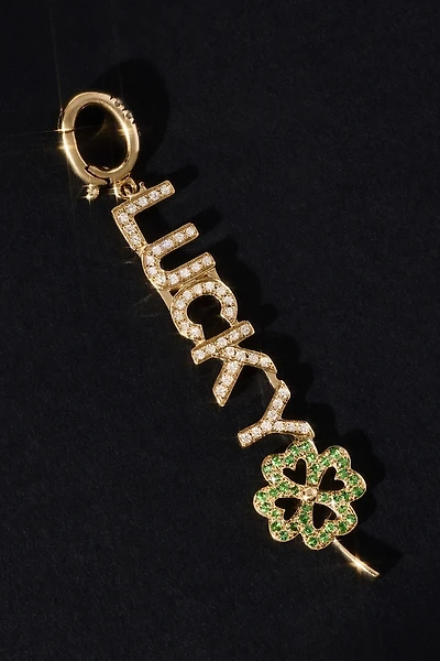 Eden Presley One Word Mantra Lucky Pendant