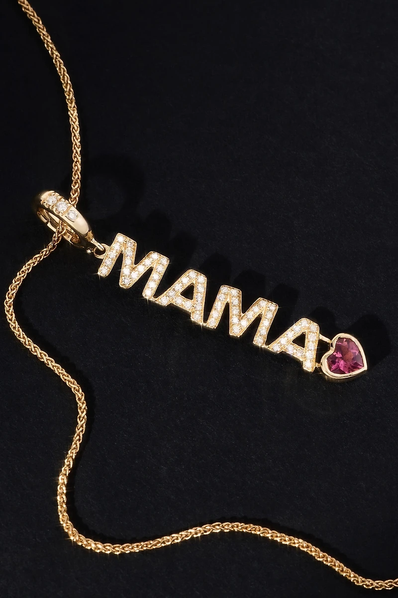 Eden Presley One Word Mantra Mama Pendant