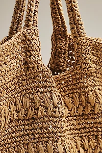 LSPACE Changing Tides Raffia Bag