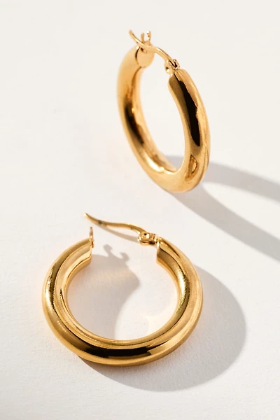 Water-Resistant Large Hoop Earrings