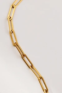 Water-Resistant Paperclip Necklace