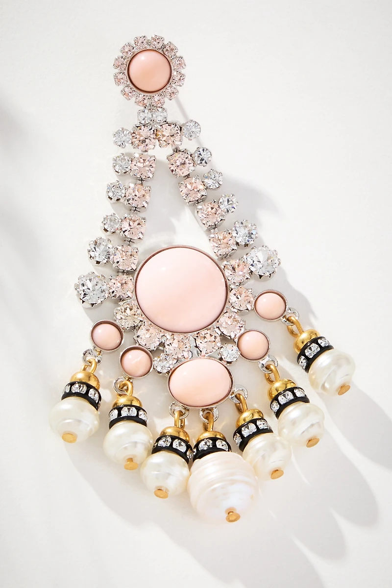 Elizabeth Cole Chaela Chandelier Earrings