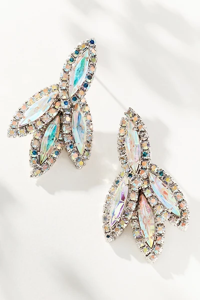 Elizabeth Cole Petite Bacall Crystal Earrings