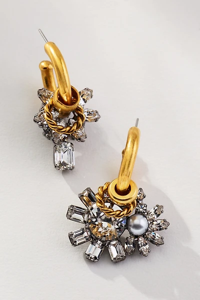 Elizabeth Cole Crystallie Earrings