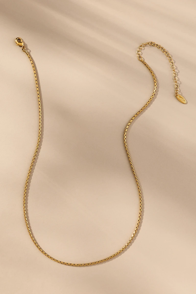 Water-Resistant Delicate Chain Necklace