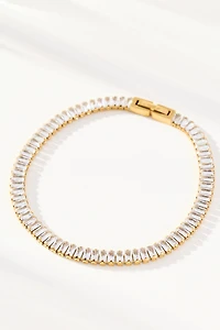 Water-Resistant Thin Tennis Bracelet