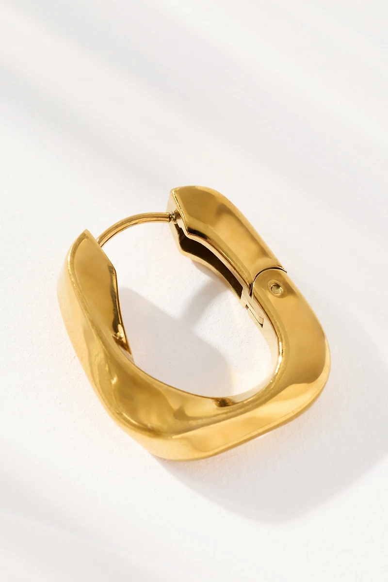 Water-Resistant Classic Huggie Earrings