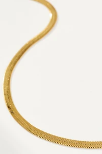 Water-Resistant Snake Chain Necklace