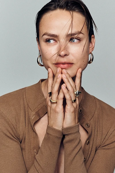 Water-Resistant Dome Ring