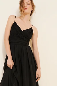 Mac Duggal Sleeveless Wide Leg Jumpsuit