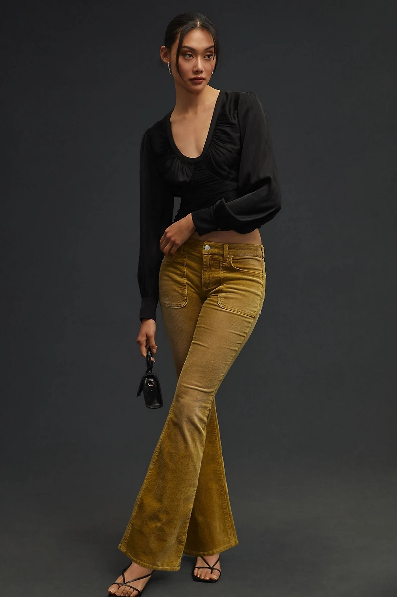 Pilcro The Icon Flare Corduroy Pants