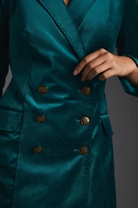 Maeve Velvet Blazer Dress