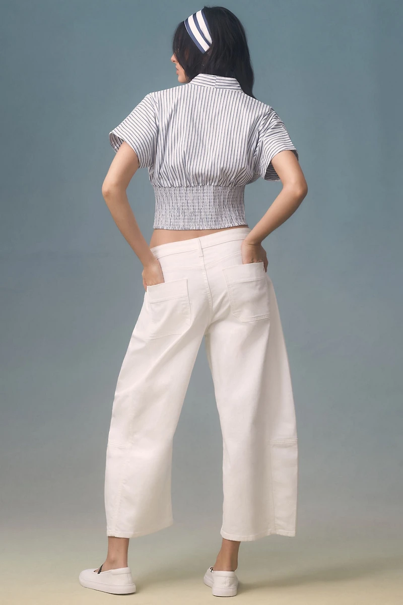 Pilcro Heritage Curve Mid-Rise Barrel Jeans
